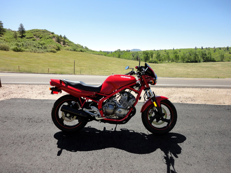 Photo taken just west of Sedalia on Garden of the Gods motorcycle ride.