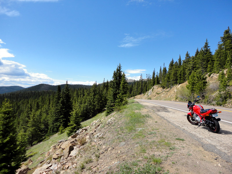 Photo taken on Morrison to Idaho Springs (Mt. Evans) Motorcycle Ride