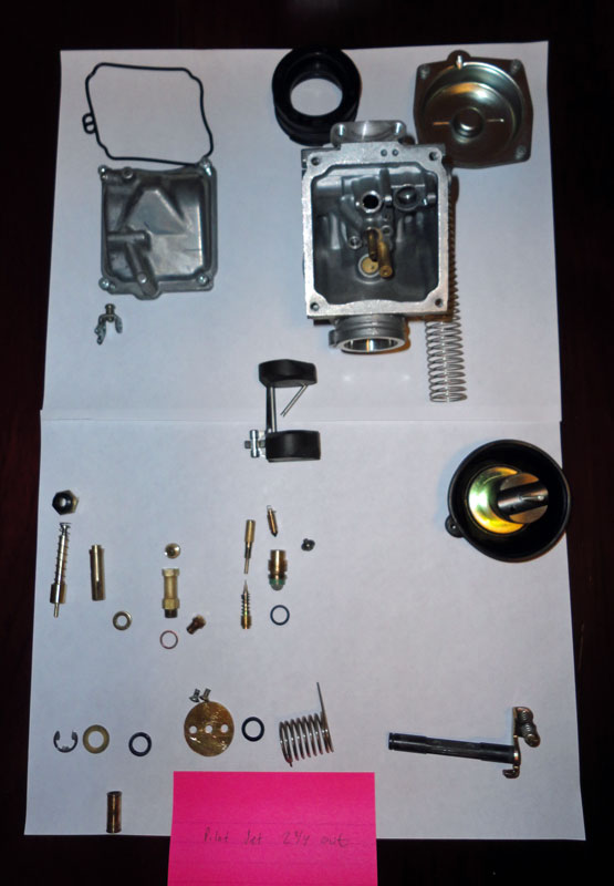 BDS26 Carburetor Overhaul on '97 XJ600 (Seca II) - Page 3