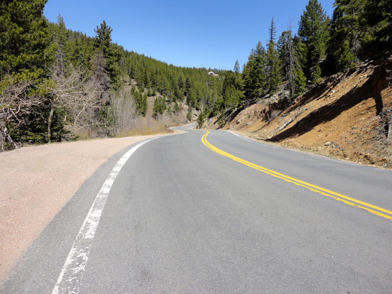 Photograph taken on Coal Creek ride just east of Pinecliffe.