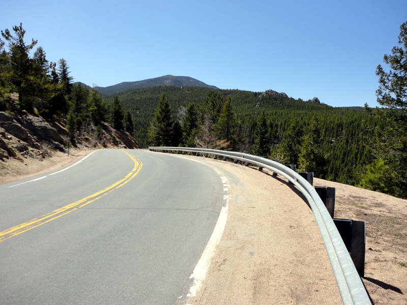 Photograph taken on Coal Creek ride just east of Pinecliffe.