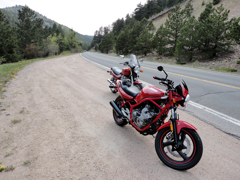 Photograph taken on Lefthand Canyon ride