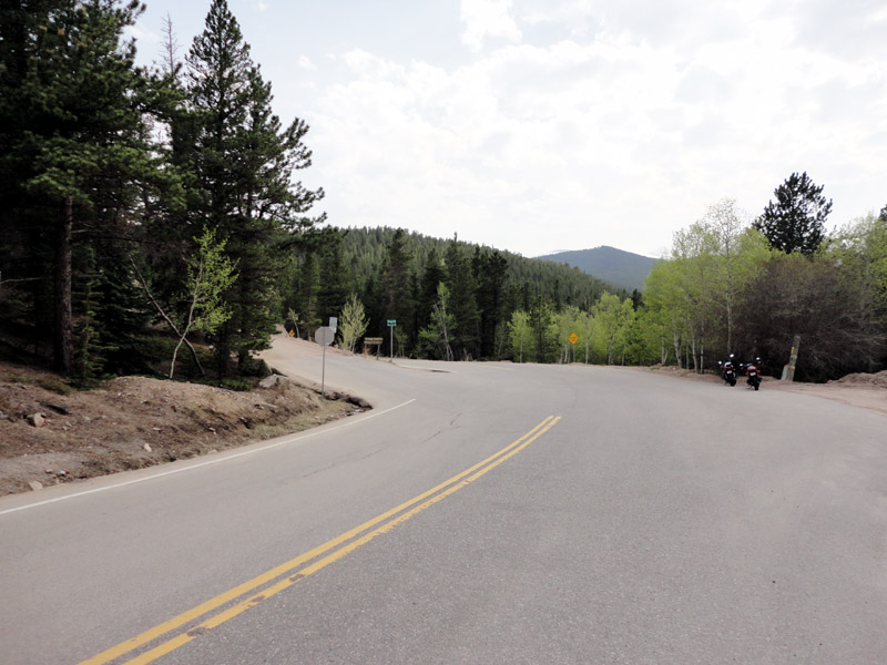 Photograph taken on Lefthand Canyon ride